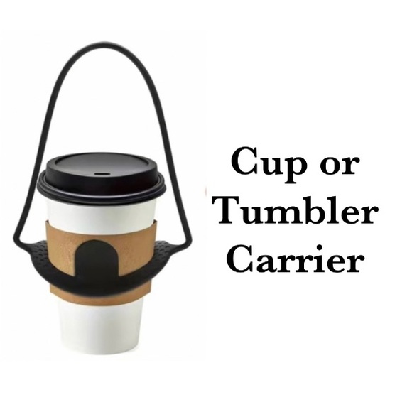 🆕 Cup/Tumbler Holder with 2 Random Charms Silicone & Eco-Friendly - Picture 5 of 15